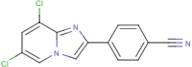 4-(6,8-Dichloroimidazo[1,2-a]pyridin-2-yl)benzonitrile