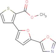 Methyl 3-[5-(1,3-oxazol-5-yl)-2-furyl]thiophene-2-carboxylate