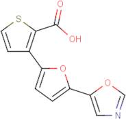 3-[5-(1,3-Oxazol-5-yl)-2-furyl]thiophene-2-carboxylic acid