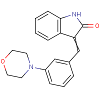 3-(3-Morpholin-4-ylbenzylidene)-1,3-dihydro-2H-indol-2-one