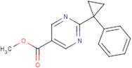 Methyl 2-(1-phenylcyclopropyl)pyrimidine-5-carboxylate