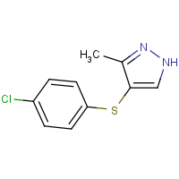 4-[(4-Chlorophenyl)thio]-3-methyl-1H-pyrazole