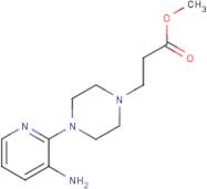 Methyl 3-[4-(3-aminopyridin-2-yl)piperazin-1-yl]propanoate