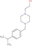 2-(4-([4-(Propan-2-yl)phenyl]methyl)piperazin-1-yl)ethan-1-ol