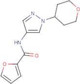 N-(1-Tetrahydro-2H-pyran-4-yl-1H-pyrazol-4-yl)-2-furamide