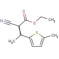 Ethyl 2-cyano-3-(5-methylthien-2-yl)but-2-enoate