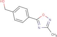 [4-(3-Methyl-1,2,4-oxadiazol-5-yl)phenyl]methanol