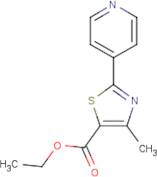 Ethyl 4-methyl-2-pyridin-4-yl-1,3-thiazole-5-carboxylate