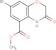 Methyl 7-bromo-3-oxo-3,4-dihydro-2H-1,4-benzoxazine-5-carboxylate