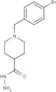 1-(4-Bromobenzyl)piperidine-4-carbohydrazide