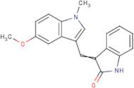 3-[(5-Methoxy-1-methyl-1H-indol-3-yl)methylene]-1,3-dihydro-2H-indol-2-one