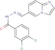 3,4-Dichloro-N'-[imidazo[1,2-a]pyridin-6-ylmethylene]benzohydrazide