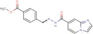 Methyl 4-{[(imidazo[1,2-a]pyridin-7-ylcarbonyl)hydrazono]methyl}benzoate