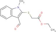 Ethyl [(3-formyl-1-methyl-1H-indol-2-yl)thio]acetate