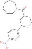 Azepan-1-yl-[1-(4-nitrophenyl)piperidin-3-yl]methanone
