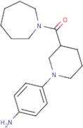 [1-(4-Aminophenyl)piperidin-3-yl](azepan-1-yl)methanone