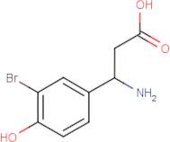 3-Amino-3-(3-bromo-4-hydroxyphenyl)propanoic acid