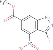 Methyl 3-iodo-4-nitro-1H-indazole-6-carboxylate