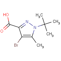 4-Bromo-1-tert-butyl-5-methyl-1H-pyrazole-3-carboxylic acid