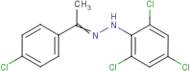 1-(4-Chlorophenyl)ethanone (2,4,6-trichlorophenyl)hydrazone