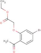 Ethyl (2-acetyl-5-bromophenoxy)acetate