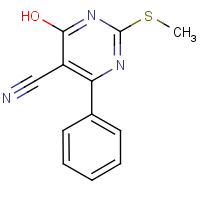 4-Hydroxy-2-(methylsulfanyl)-6-phenyl-5-pyrimidinecarbonitrile