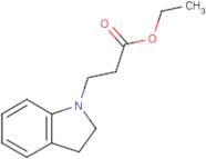 Ethyl 3-(2,3-dihydro-1H-indol-1-yl)propanoate