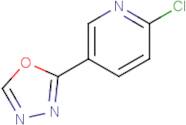 2-Chloro-5-(1,3,4-oxadiazol-2-yl)pyridine