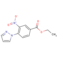 Ethyl 3-nitro-4-(1H-pyrazol-1-yl)benzoate