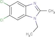 5,6-Dichloro-1-ethyl-2-methyl-1H-benzimidazole