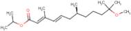 Isopropyl (2E,4E,7S)-11-methoxy-3,7,11-trimethyldodeca-2,4-dienoate