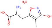 (R,S)-2-Amino-3-(3-hydroxy-4-methylisoxazol-5-yl)propanoic acid, monohydrate