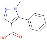 1-Methyl-5-phenyl-1H-pyrazole-4-carboxylic acid