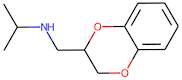 2,3-Dihydro-2-[(propan-2-ylamino)methyl]-1,4-benzodioxine