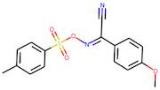 (Z,E)-2-(4-Methoxyphenyl)-2-[(4-methylphenylsulphonyl)oxyimino]acetonitrile