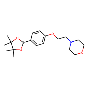 4-[2-(Morpholin-4-yl)ethoxy]benzeneboronic acid, pinacol ester