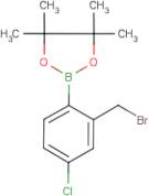 2-(Bromomethyl)-4-chlorobenzeneboronic acid, pinacol ester