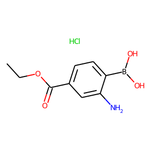 2-Amino-4-(ethoxycarbonyl)benzeneboronic acid hydrochloride