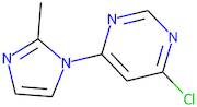 4-Chloro-6-(2-methyl-1H-imidazol-1-yl)pyrimidine