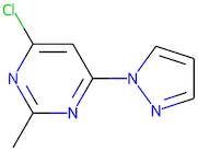 4-Chloro-2-methyl-6-(1H-pyrazol-1-yl)pyrimidine