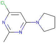 4-Chloro-2-methyl-6-(pyrrolidin-1-yl)pyrimidine