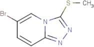 6-Bromo-3-(methylthio)[1,2,4]triazolo[4,3-a]pyridine