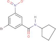 3-Bromo-N-cyclopentyl-5-nitrobenzamide