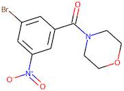 4-(3-Bromo-5-nitrobenzoyl)morpholine