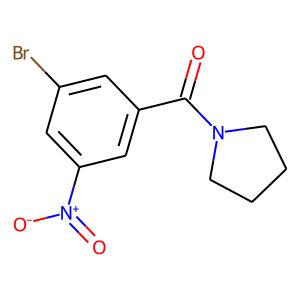 1-(3-Bromo-5-nitrobenzoyl)pyrrolidine