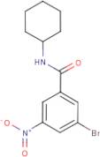 3-Bromo-N-cyclohexyl-5-nitrobenzamide