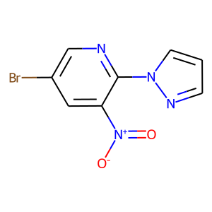 5-Bromo-3-nitro-2-(1H-pyrazol-1-yl)pyridine