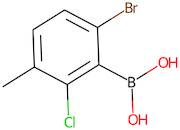 6-Bromo-2-chloro-3-methylbenzeneboronic acid