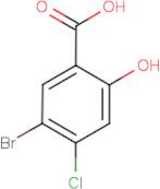 5-Bromo-4-chloro-2-hydroxybenzoic acid