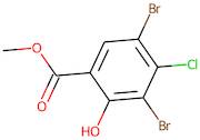 Methyl 4-chloro-3,5-dibromo-2-hydroxybenzoate